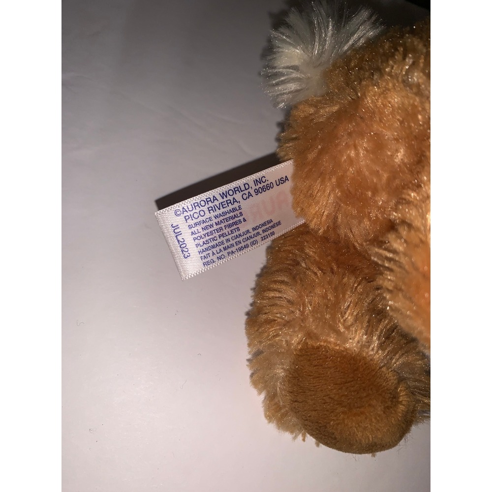 Aurora World Bitty Bunny Brown Plush Stuffed Animal Eco Friendly 31182 NEW - Picture 5 of 12